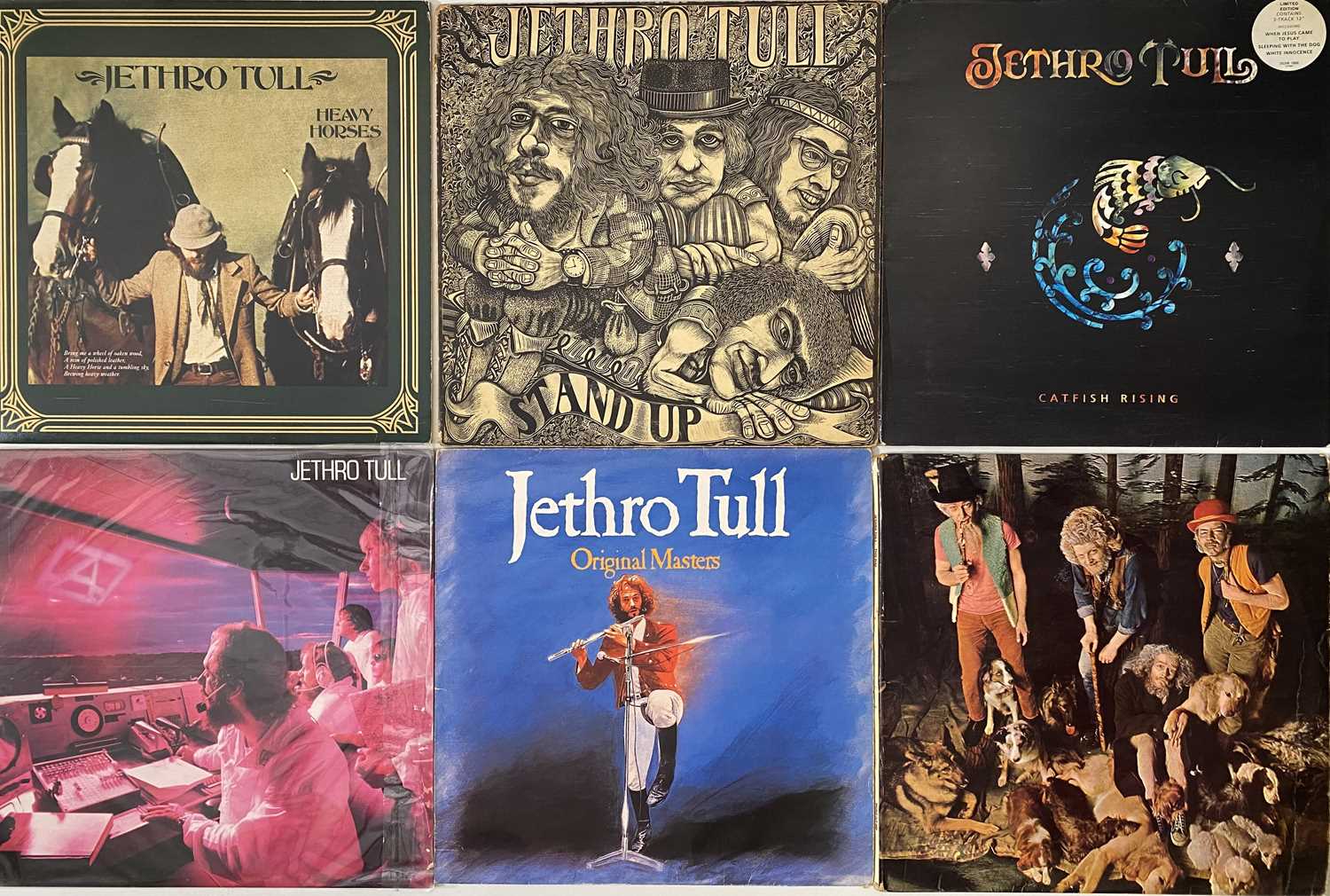 Lot 863 - JETHRO TULL - LP PACK