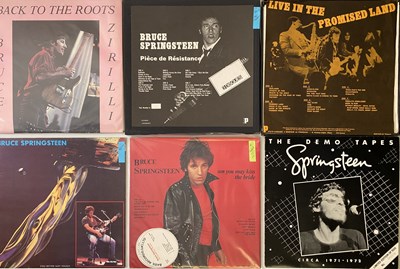 Lot 684 - BRUCE SPRINGSTEEN - PRIVATE RELEASE LPs PLUS PICTURE/SHAPED DISCS