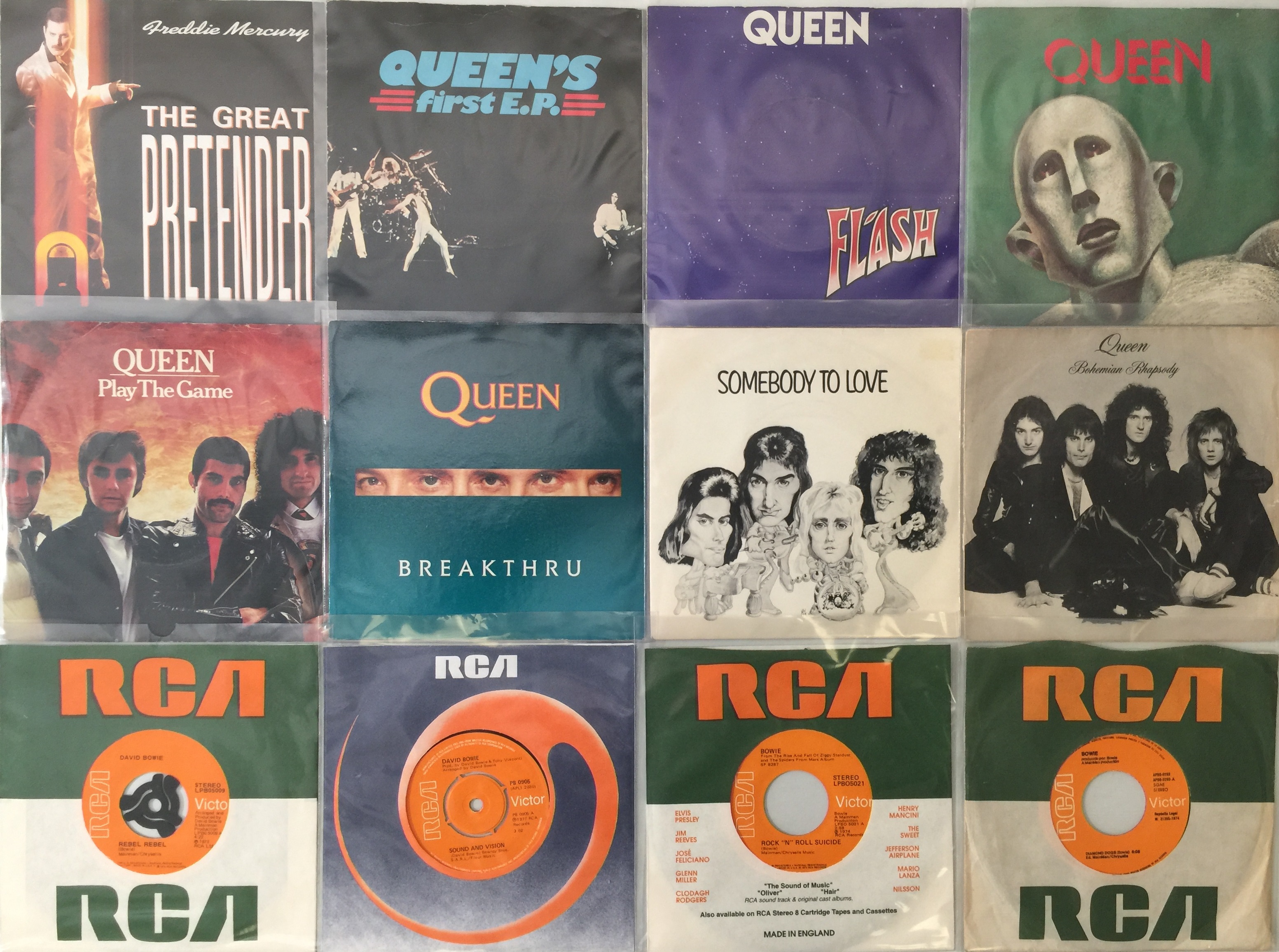 Lot 687 - QUEEN/DAVID BOWIE - 7