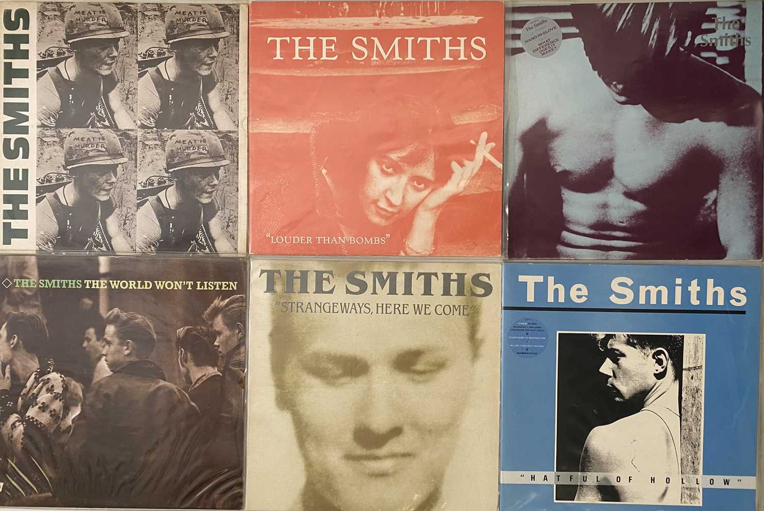 Lot 876 - THE SMITHS / MORRISSEY - LP PACK