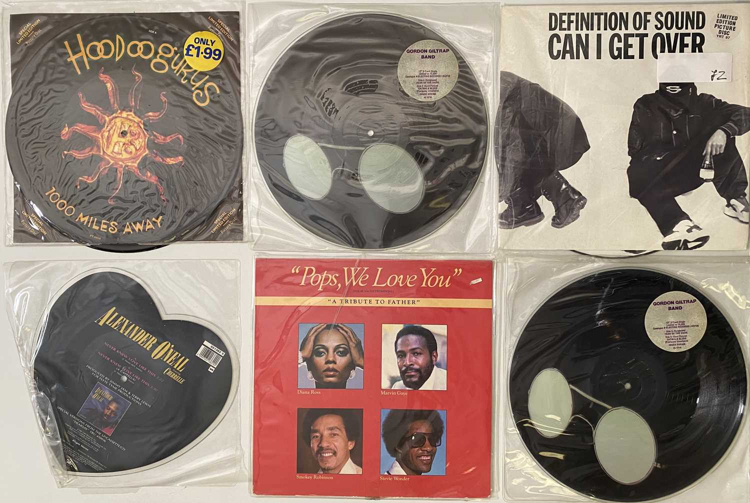 Lot 882 MIXED GENRE PICTURE DISK COLLECTION