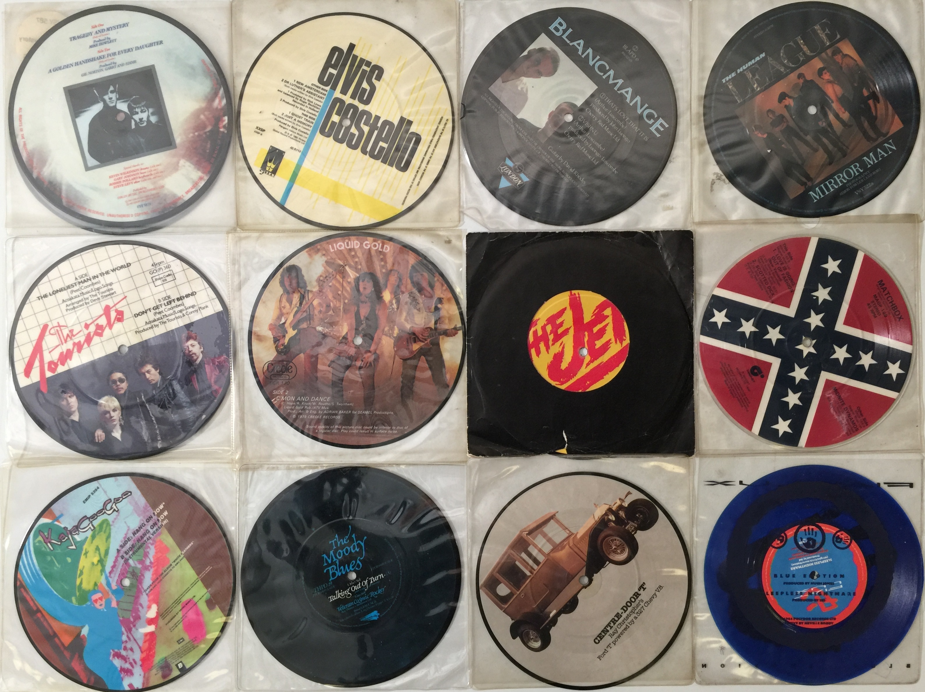 Lot 882 MIXED GENRE PICTURE DISK COLLECTION