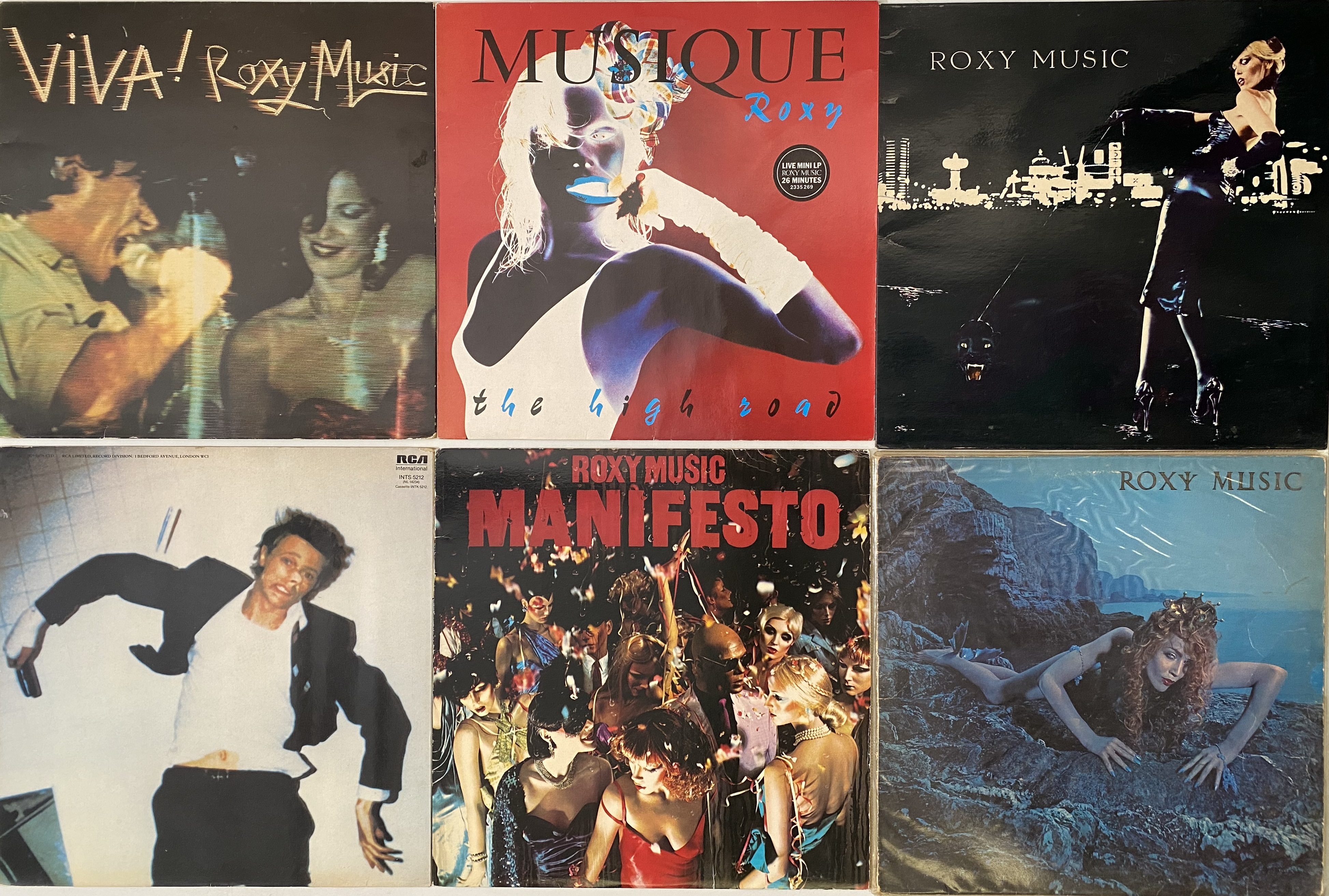 Fancy Lp Lot 883 - GLAM - LP COLLECTION