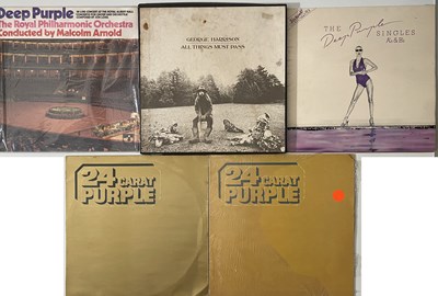 Lot 888 - LP BOX SETS / DEEP PURPLE LPs COLLECTION