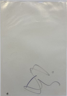 Lot 232 - DAVID BOWIE SIGNED