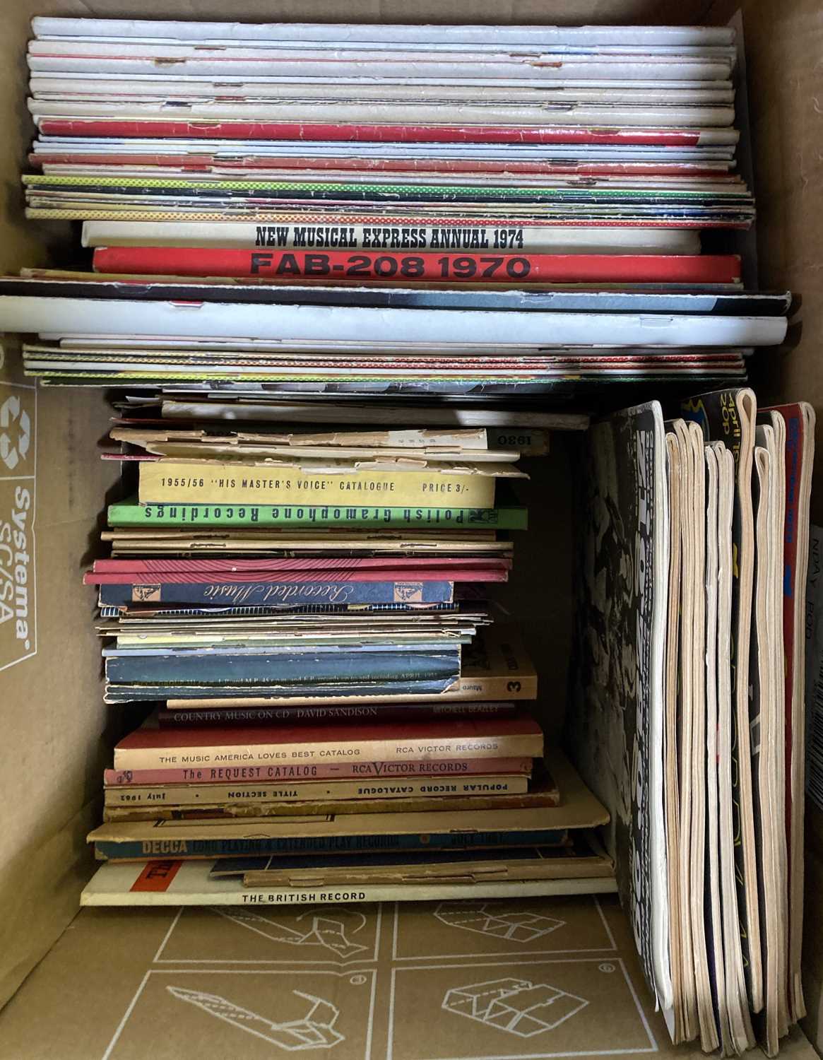 Lot 58 EXTENSIVE RECORD CATALOGUE COLLECTION.