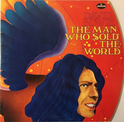 Lot 860 - DAVID BOWIE - THE MAN WHO SOLD THE WORLD LP - GERMAN 1972 (6338 041D)