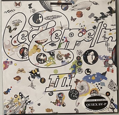 Lot 617 - LED ZEPPELIN - III LP (200G CLASSIC RECORDS RESSISE - SD7201)