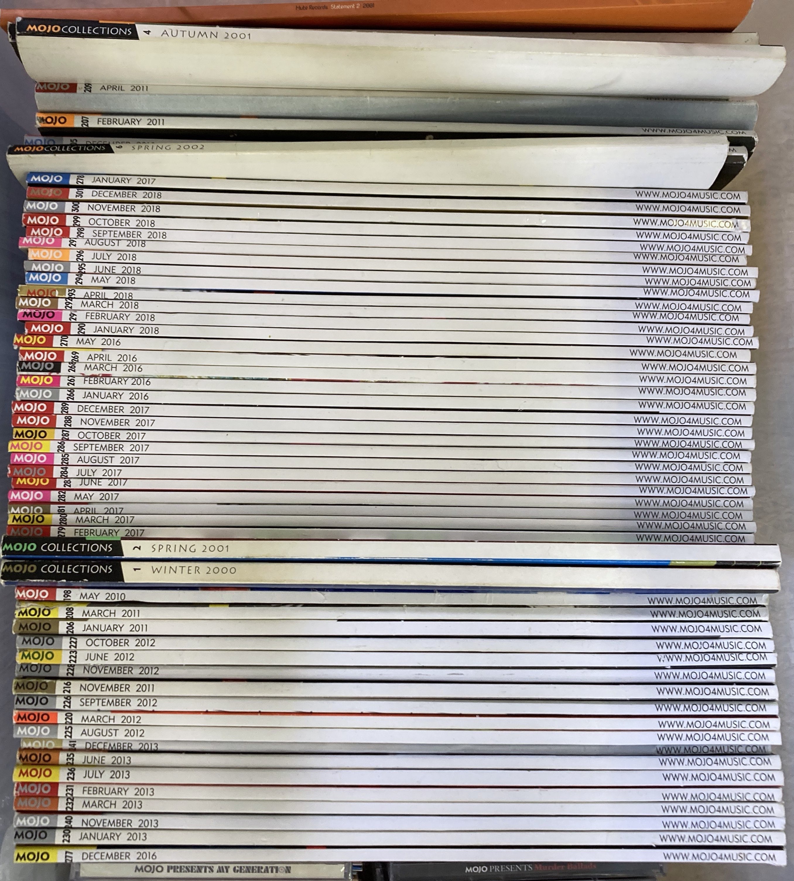 Lot 59 - MUSIC DVD / VHS AND MAGAZINES.