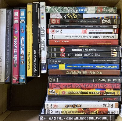 Lot 59 - MUSIC DVD / VHS AND MAGAZINES.