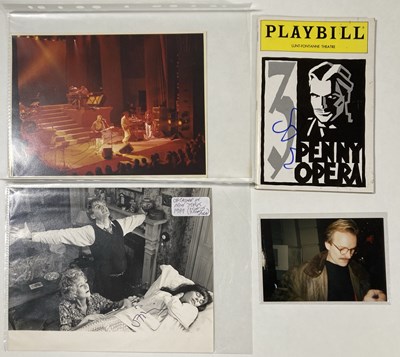 Lot 349 - STING - SIGNED ITEMS.