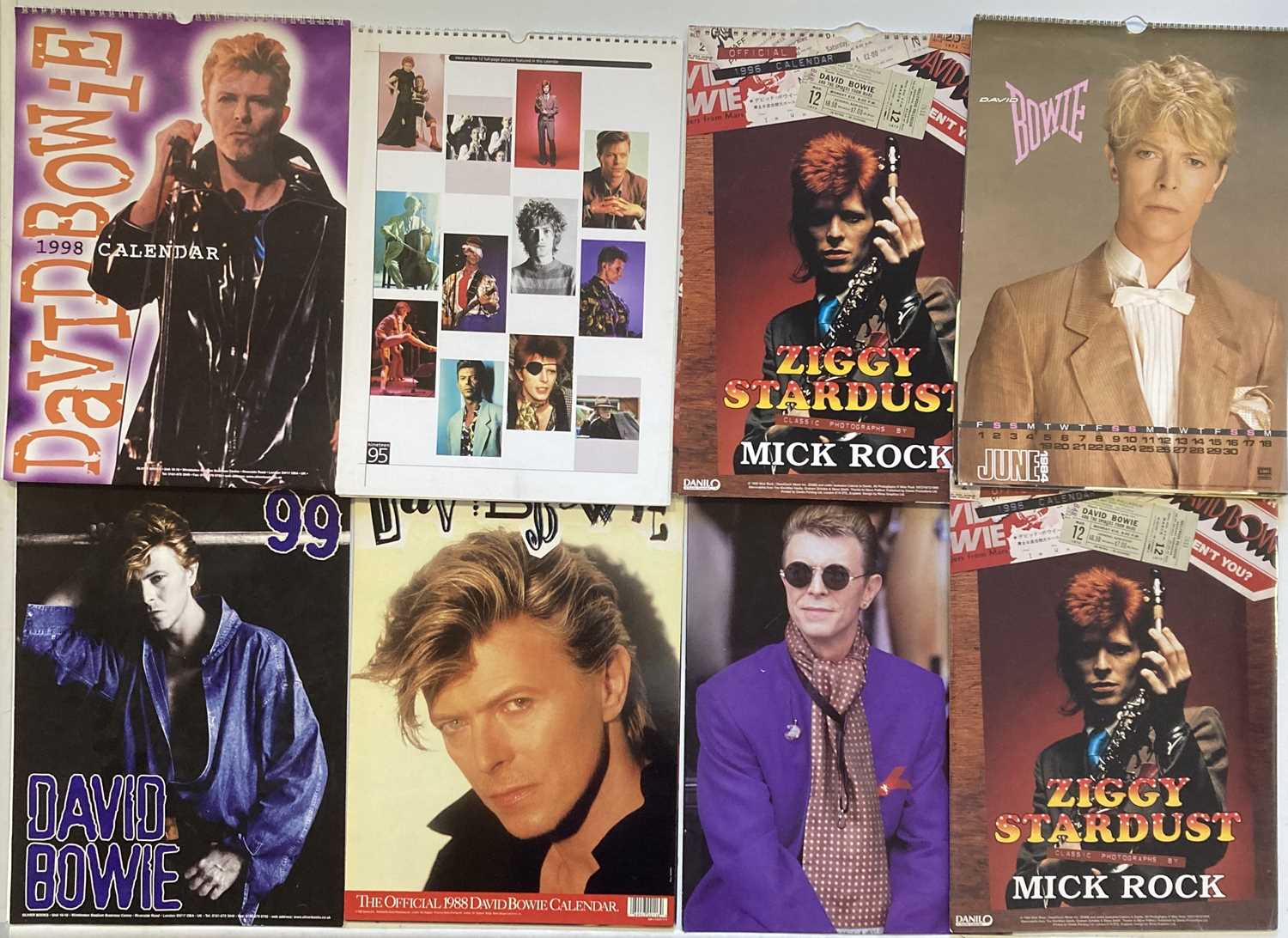 Lot 237 - DAVID BOWIE CALENDARS
