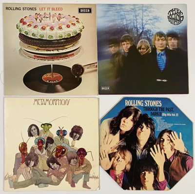 Lot 450 - THE ROLLING STONES - 'EVOLUTION OF THE TONGUE' BOXSET AND LPS.