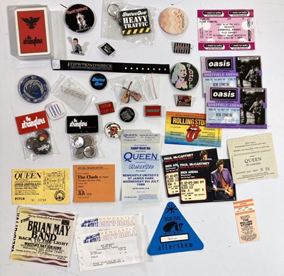 Lot 120 - CONCERT PROGRAMMES, TICKETS AND BADGES.