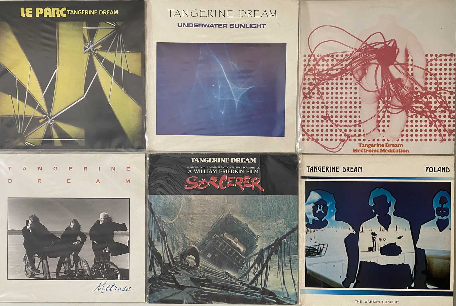 Lot 641 - TANGERINE DREAM AND RELATED - LPs