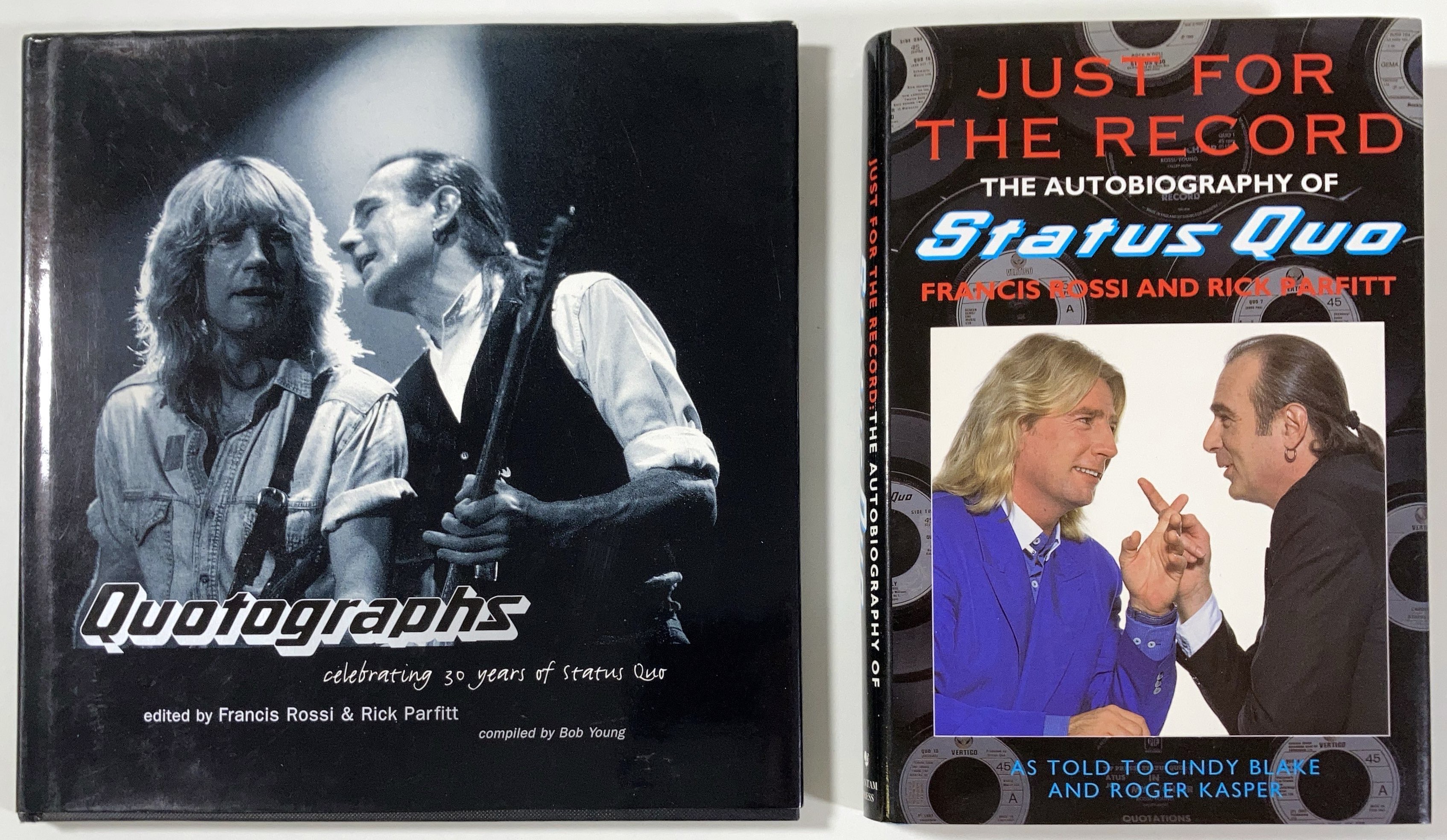 Lot 354 STATUS QUO SIGNED ITEMS lot-354-status-quo-signed-items