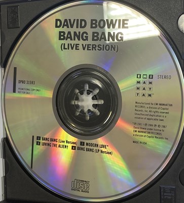 Lot 241 - DAVID BOWIE SIGNED CD INNER
