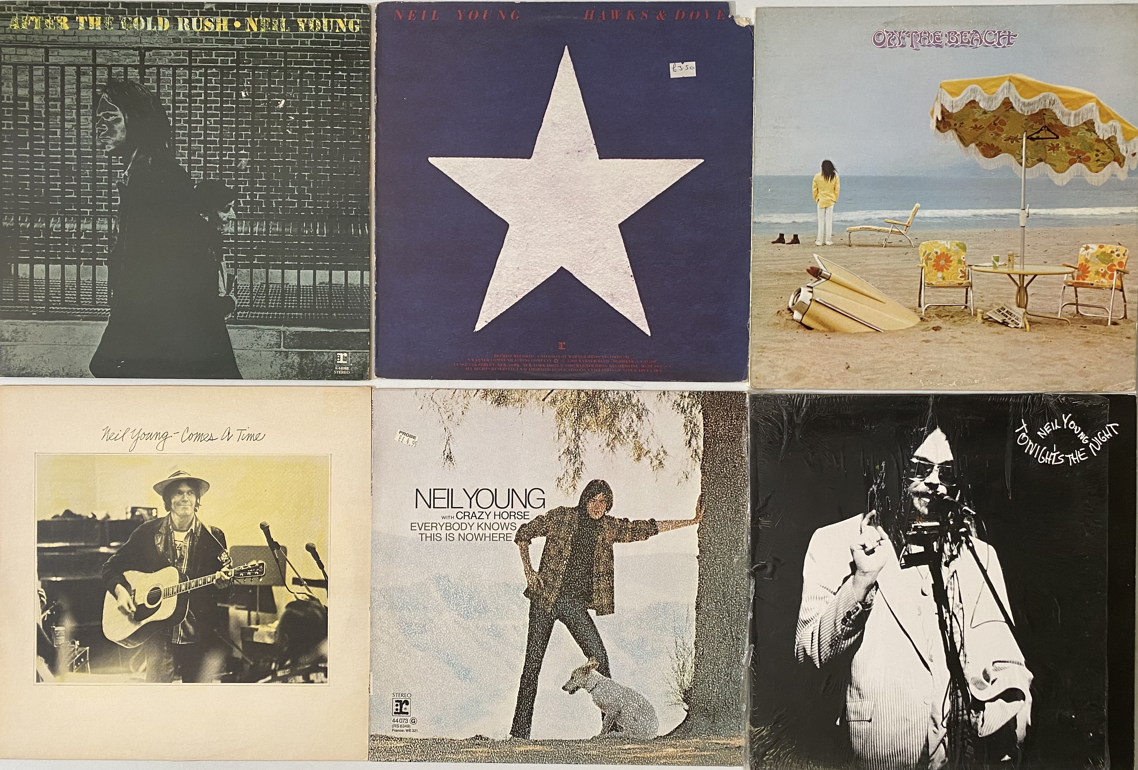 Lot 977 - NEIL YOUNG - LPs PACK