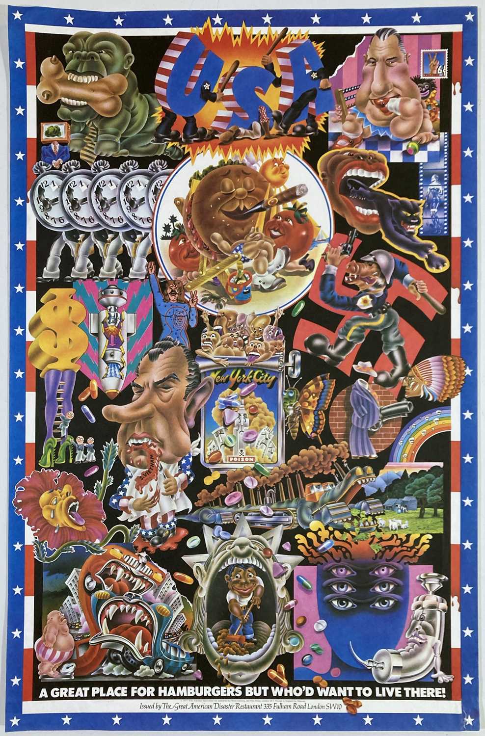 Lot 326 - ALAN ALDRIDGE - A RARE 1970S POSTER DESIGN.