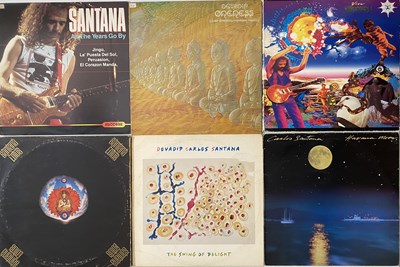 Lot 989 - SANTANA - LP COLLECTION (INC MODERN RARITIES)