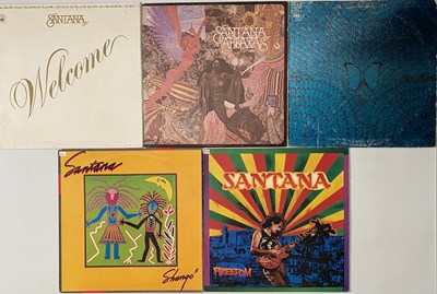 Lot 989 - SANTANA - LP COLLECTION (INC MODERN RARITIES)