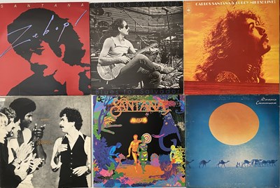 Lot 989 - SANTANA - LP COLLECTION (INC MODERN RARITIES)