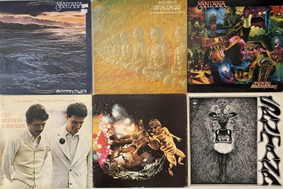 Lot 989 - SANTANA - LP COLLECTION (INC MODERN RARITIES)