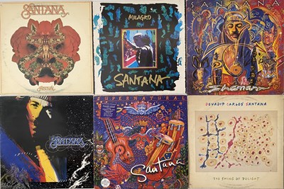 Lot 989 - SANTANA - LP COLLECTION (INC MODERN RARITIES)