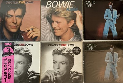 Lot 9 - DAVID BOWIE - COMPILATION LPs