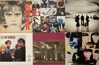 Lot 998 - U2 - LP COLLECTION