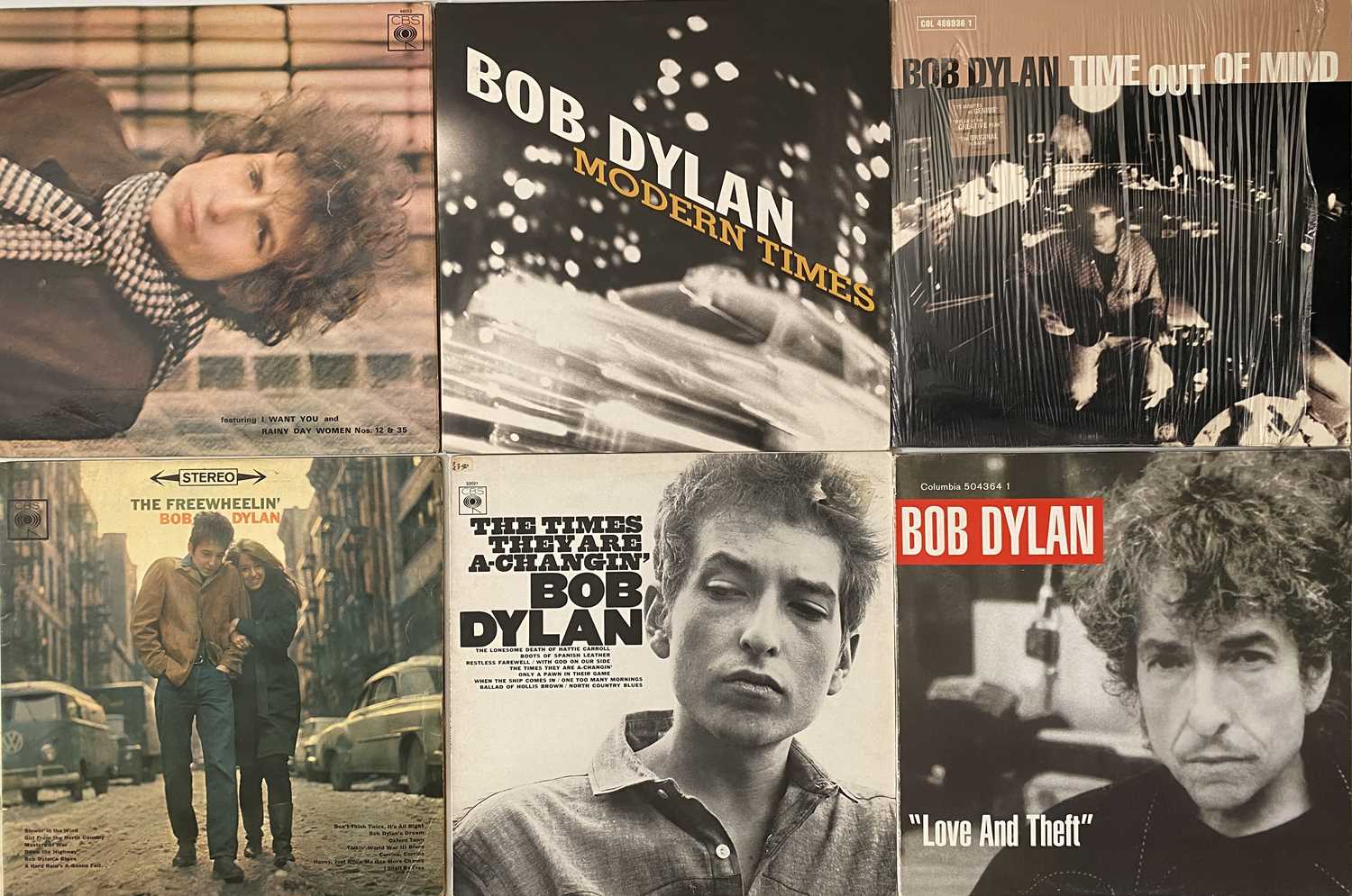 Lot 1000 - BOB DYLAN - LP COLLECTION