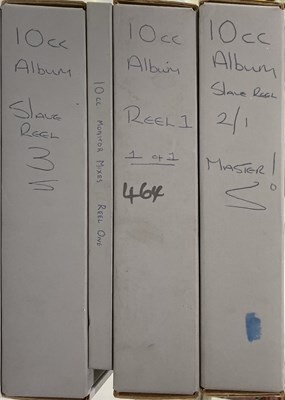 Lot 442 - 10CC ALBUM MASTER TAPE COLLECTION FROM STRAWBERRY STUDIOS -.