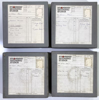 Lot 442 - 10CC ALBUM MASTER TAPE COLLECTION FROM STRAWBERRY STUDIOS -.