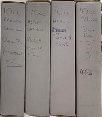 Lot 442 - 10CC ALBUM MASTER TAPE COLLECTION FROM STRAWBERRY STUDIOS -.