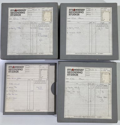 Lot 442 - 10CC ALBUM MASTER TAPE COLLECTION FROM STRAWBERRY STUDIOS -.