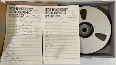 Lot 444 - 10CC MASTER TAPES FROM STRAWBERRY STUDIOS.