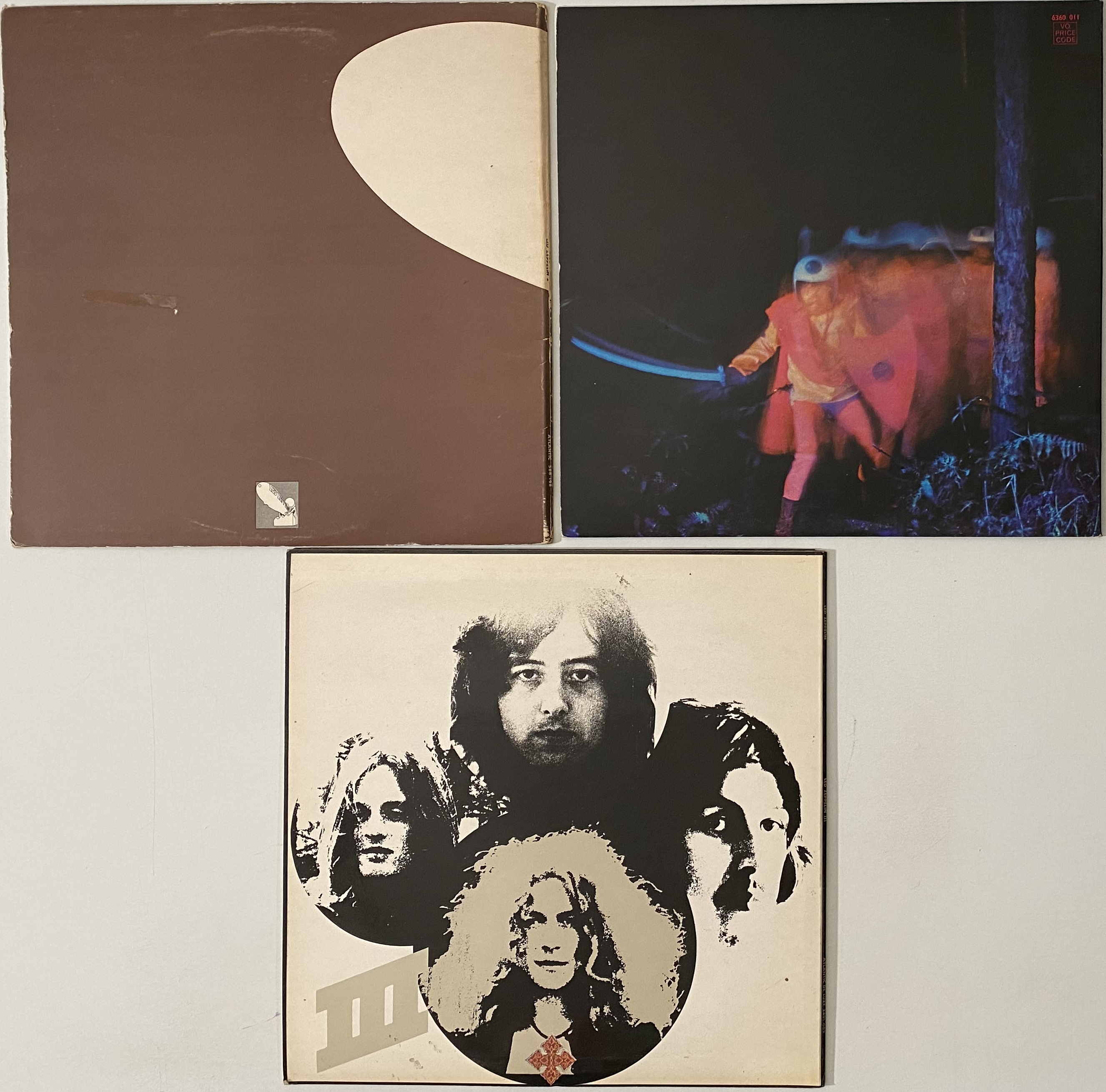 Led Zeppelin Rarities Lot 965 - BLACK SABBATH / LED ZEPPELIN - LP RARITIES
