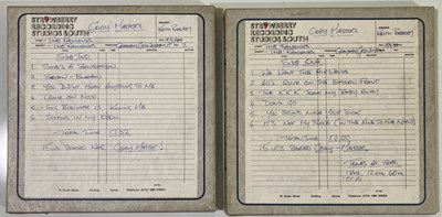 Lot 445 - STRAWBERRY STUDIOS MASTER TAPES - THE RAMONES.