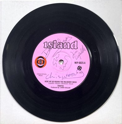 Lot 341 - TRAFFIC - A SIGNED 7" SINGLE.