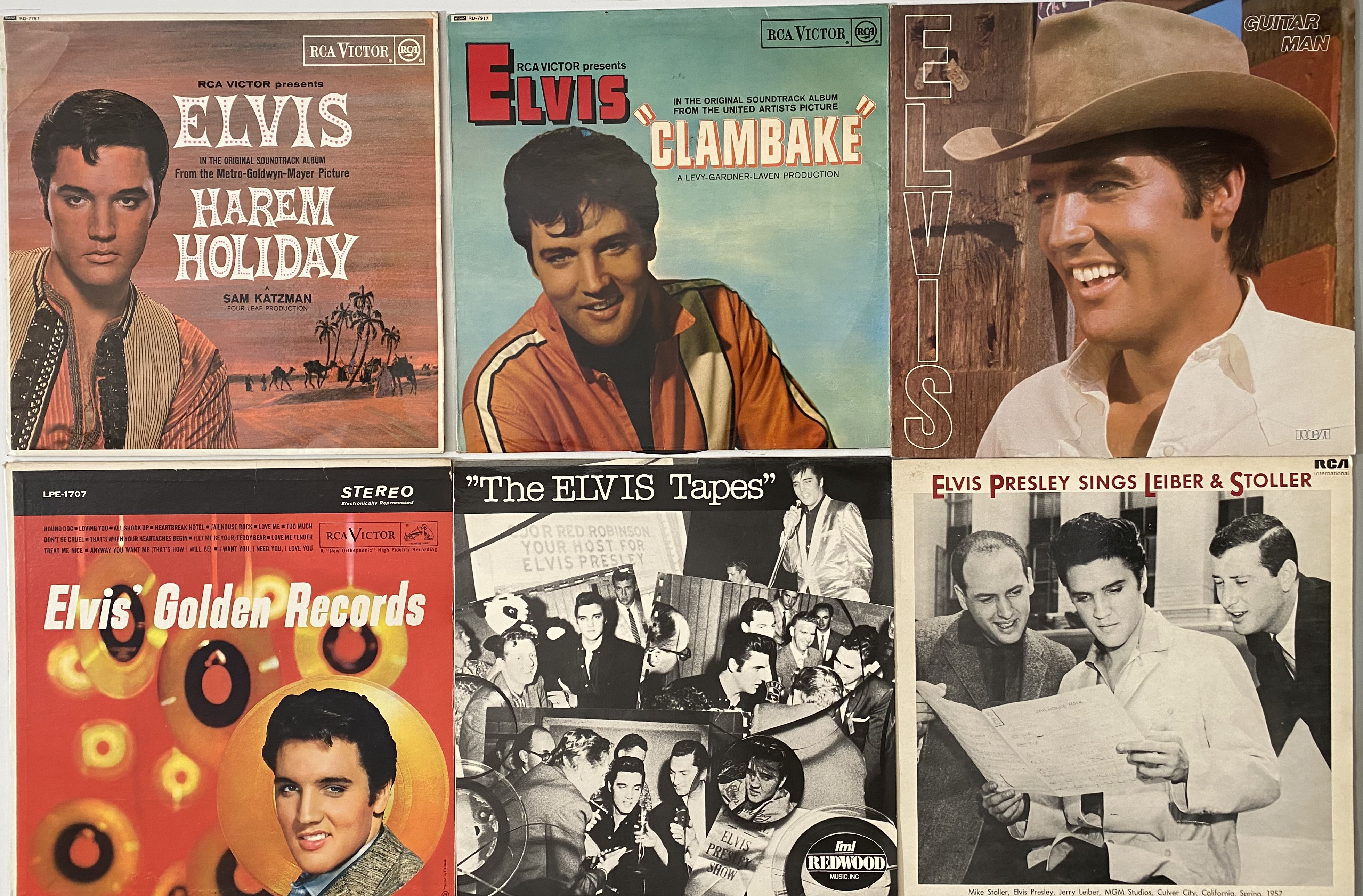 Lot 1063 - ELVIS - LP COLLECTION
