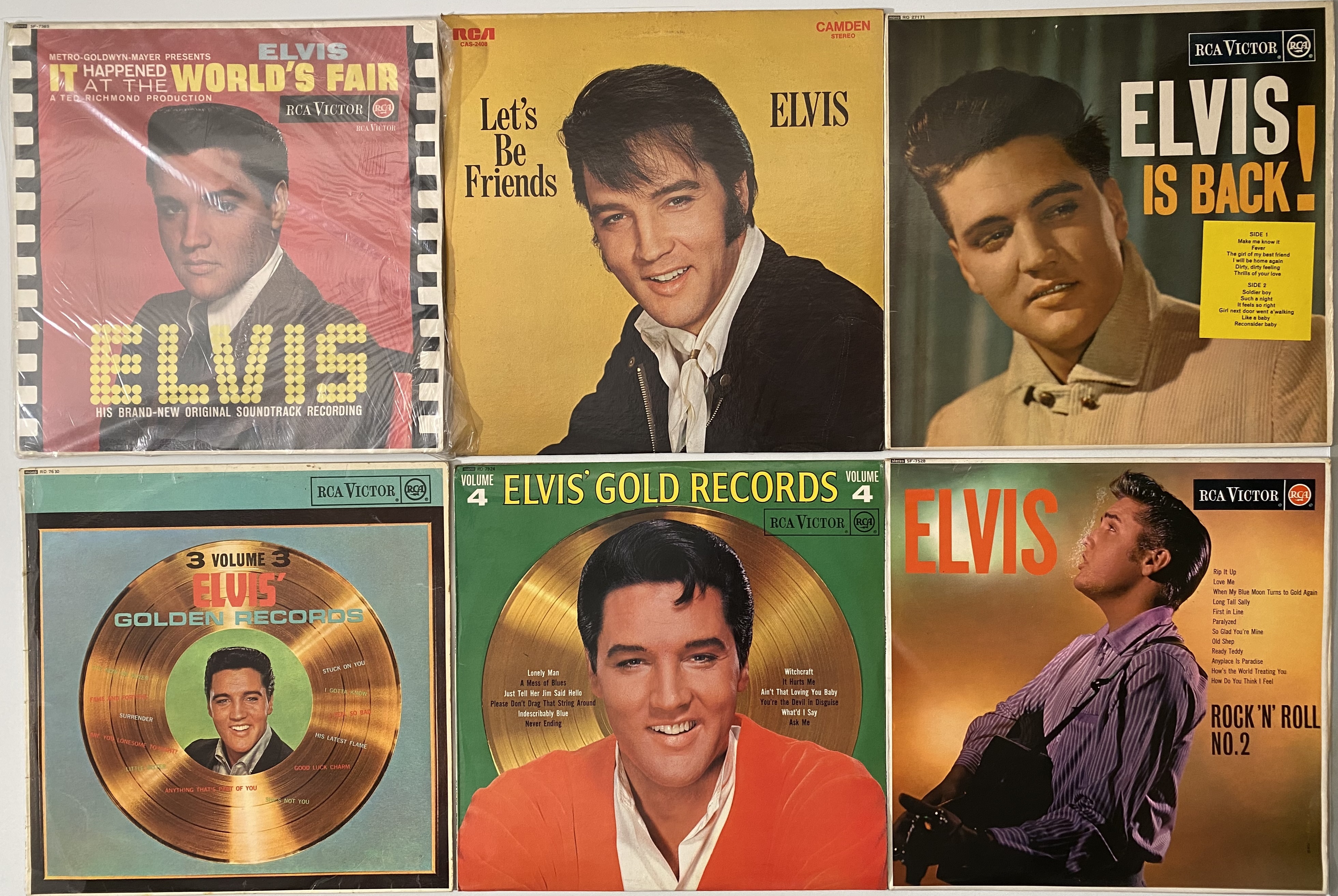 Lot 1063 - ELVIS - LP COLLECTION