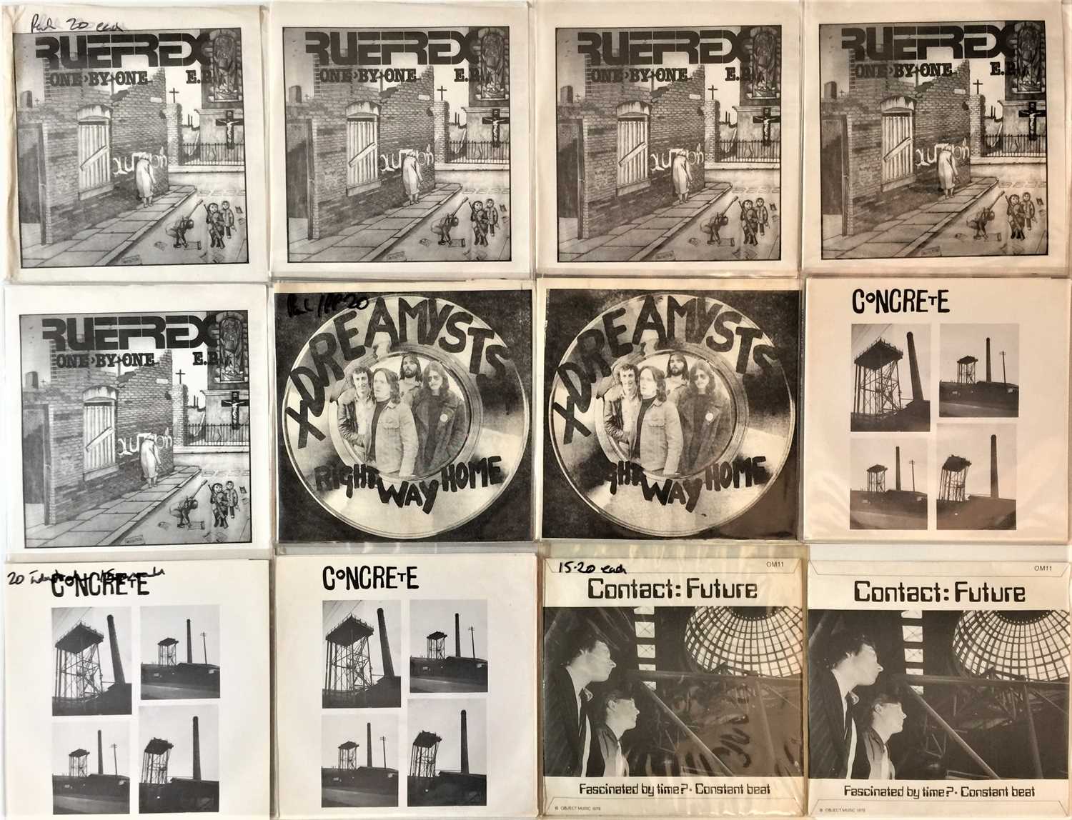 Lot 22 - PUNK/NEW WAVE - 7" COLLECTION (EX-DISTRIBUTOR STOCK)