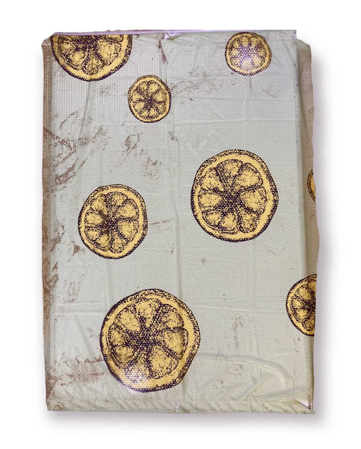 Lot 425 - THE STONE ROSES - STAGING SCRIM / CLOTH FROM HEATON PARK 2012.