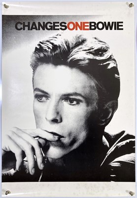 Lot 385 - DAVID BOWIE - CHANGES ONE POSTER.