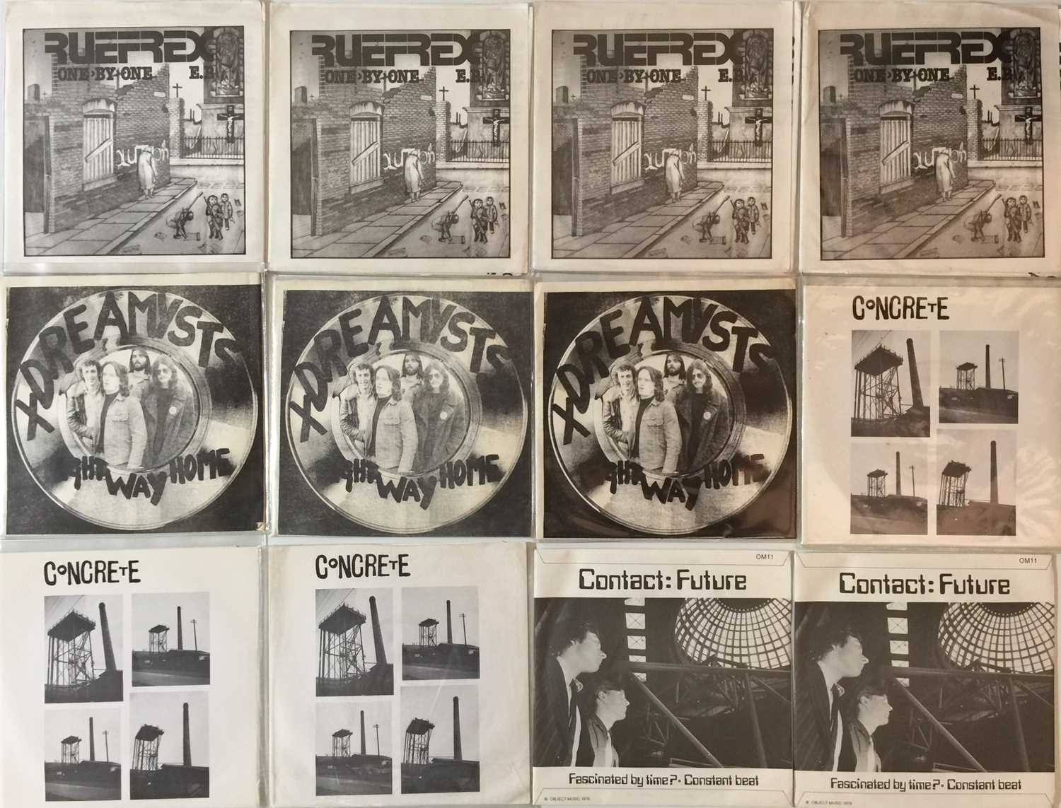 Lot 24 - PUNK/NEW WAVE - 7" COLLECTION (EX-DISTRIBUTOR STOCK)