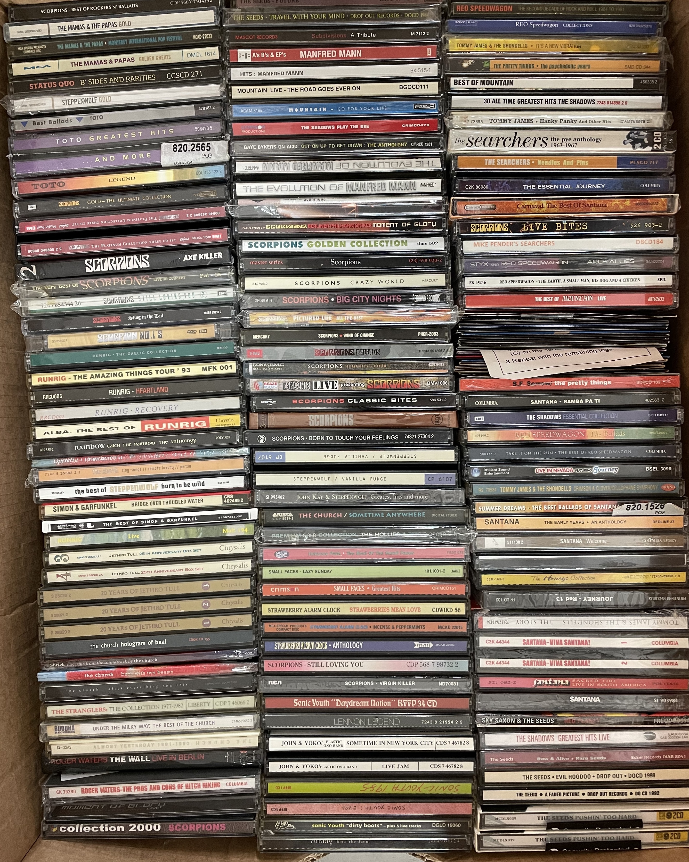 Lot 1070 - CLASSIC ROCK / PROG CD COLLECTION.