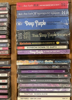 Lot 1076 - DEEP PURPLE AND RELATED CD ARCHIVE.