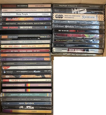 Lot 1076 - DEEP PURPLE AND RELATED CD ARCHIVE.