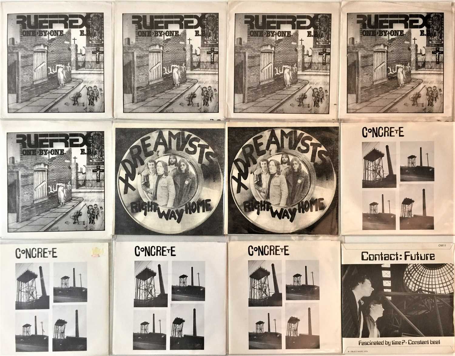 Lot 25 - PUNK/NEW WAVE - 7" COLLECTION (EX-DISTRIBUTOR STOCK)
