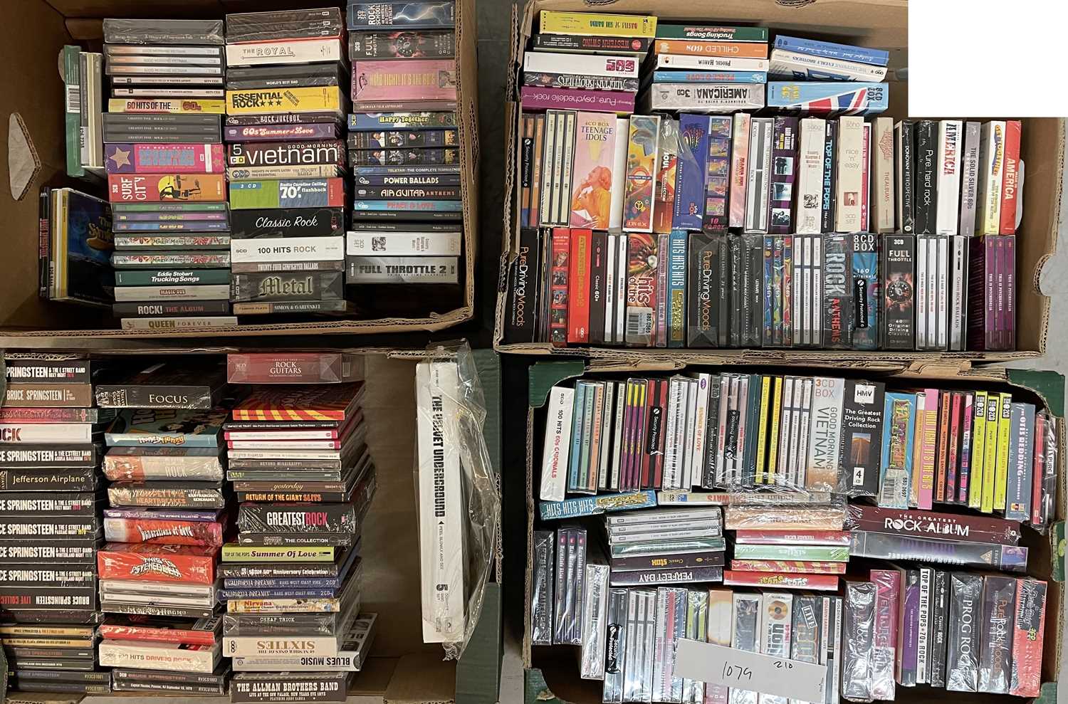 Lot 1079 - CD BOX SETS / COMPILATIONS - PSYCH